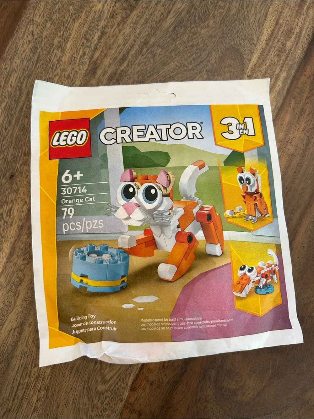 LEGO 3-1 Orange Cat Toy Set - Picture 2 of 4